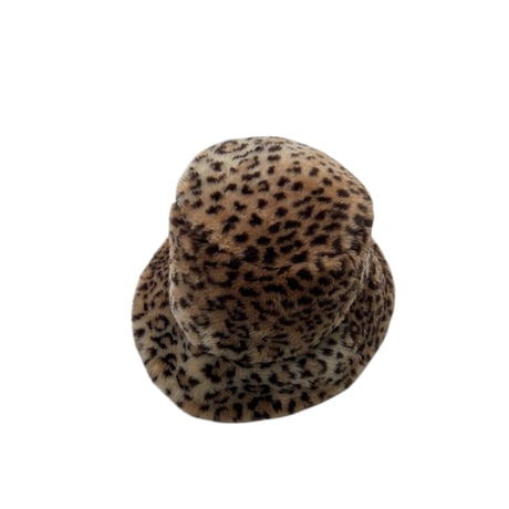 BETMAR NewYork FurHat Black or Leopard MADE IN USA