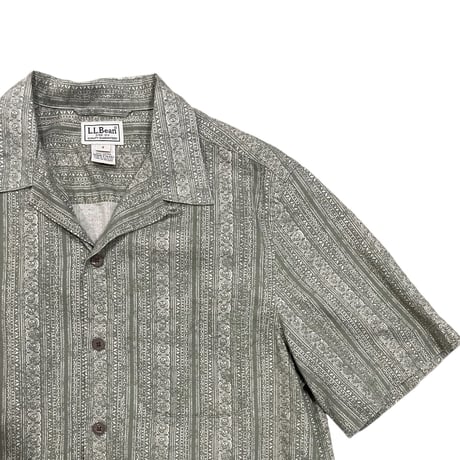 L.L.Bean Open Collar Shirt Size-S