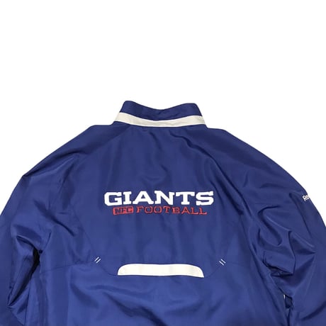 “ New York Giants “  Reebok NYLON Jkt🏈 Size-L 実寸XL程  Condition-mint