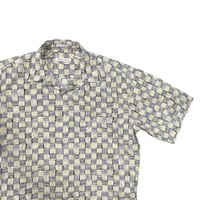 BURMA BIBAS  100%COTTON BOX Shirt Size-M