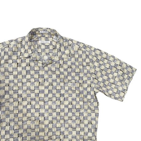 BURMA BIBAS  100%COTTON BOX Shirt Size-M