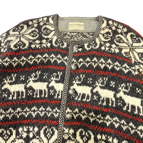 🇳🇴HAND MADE NORWAY CARDIGAN size XL程