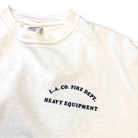 🚜L.A.CO.FIRE DEPT T-SHIRT MADE IN USA size XL