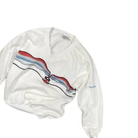 adidas Ivan Lendl Sweater  Size-M MADE IN USA 80s~
