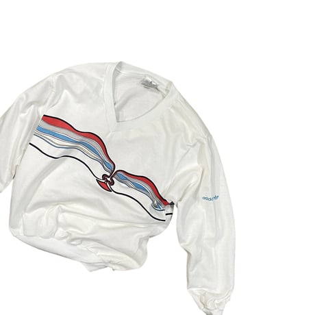 adidas Ivan Lendl Sweater  Size-M MADE IN USA 80s~