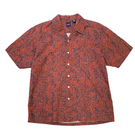 00's GAP OPEN COLLAR SHIRT size L