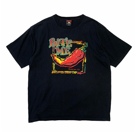 BiTE ME Red Chili T-shirt size XL