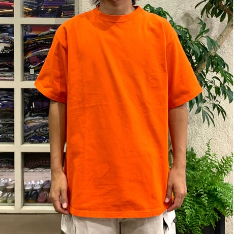 90-00's PLUMA SOLID T-SHIRT MADE IN USA🇺🇸 size L・MINT CONDITION