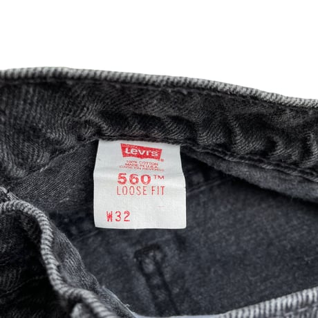 Levi’s 560 Denim Shorts Size-w32 MADE IN USA