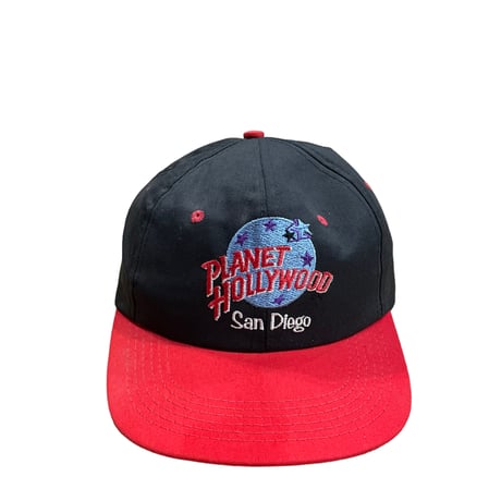 PLANET HOLLYWOOD Cap MADE IN USA 90s~