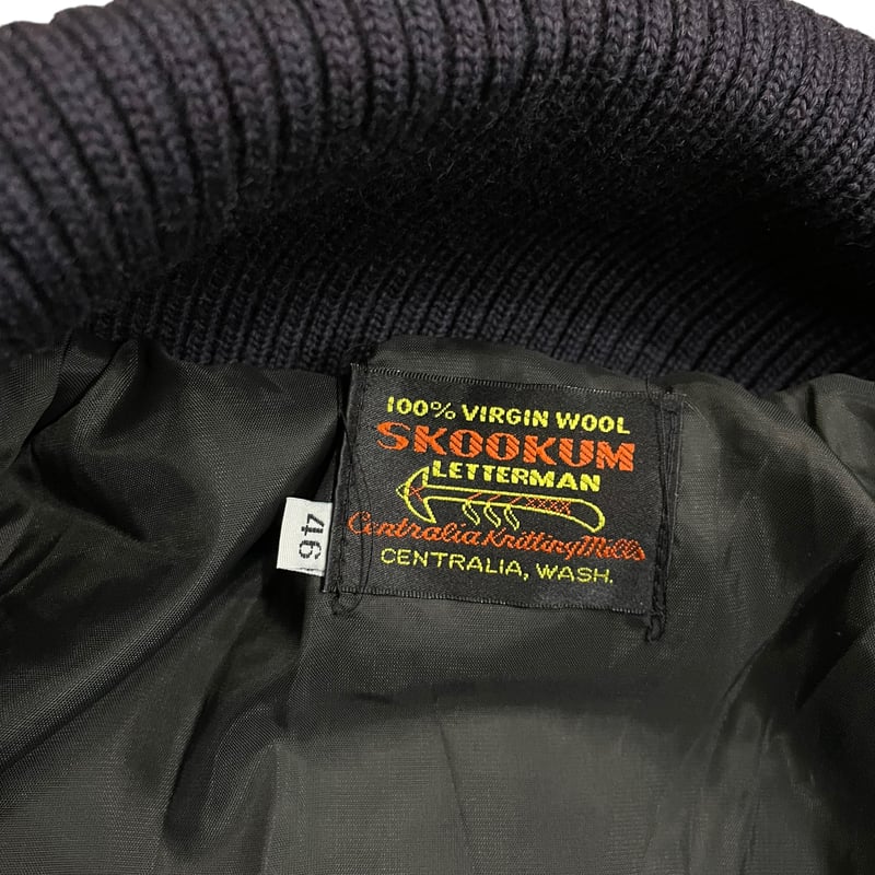 SKOOKUM Stadium Jacket Size 46 XL程 MADE IN USA 