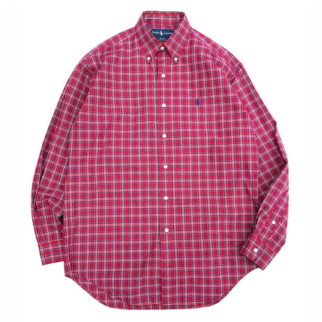 Ralph Lauren B.D Check Shirt size M程