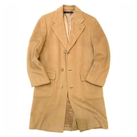🐫80's〜 BROOKS BROTHERS CAMEL×WOOL COAT size M程