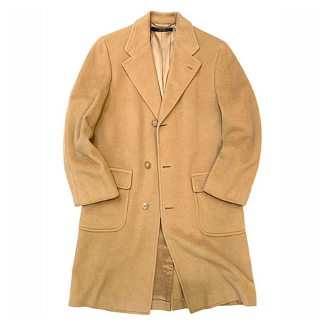🐫80's〜 BROOKS BROTHERS CAMEL×WOOL COAT size M程