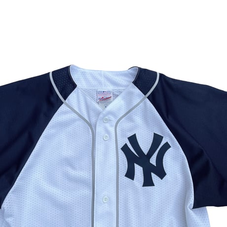 New York Yankees S/s Shirt Majestic Size-M 2000’s~