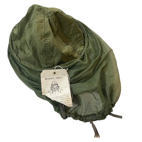 HEADNET INSECT HAT US.ARMY DEAD STOCK 1967’