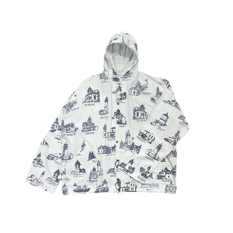 MICHIGAN RAG Co. Hoodie Jacket Size-L~XL MADE IN USA