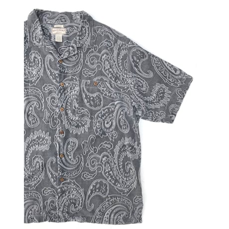 BOCA CLASSICS  Paisley Shirt   RAYON × SILK  Size-L