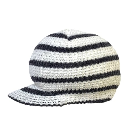 BORDER BRIM BEANIE