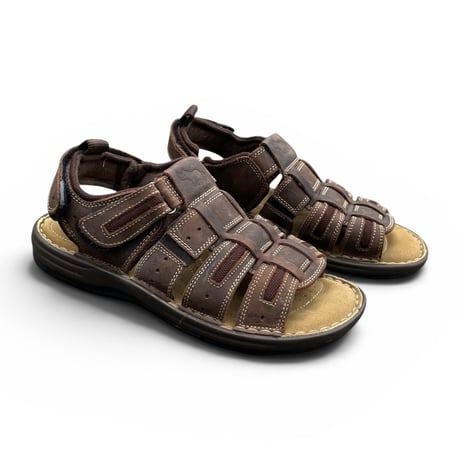 WILD RHINO Leather Sandal Shoes Size-US9 27cm