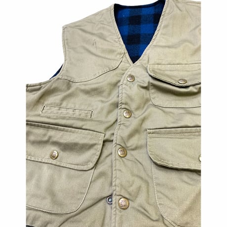 〜80's Columbia Reversible Vest size S程