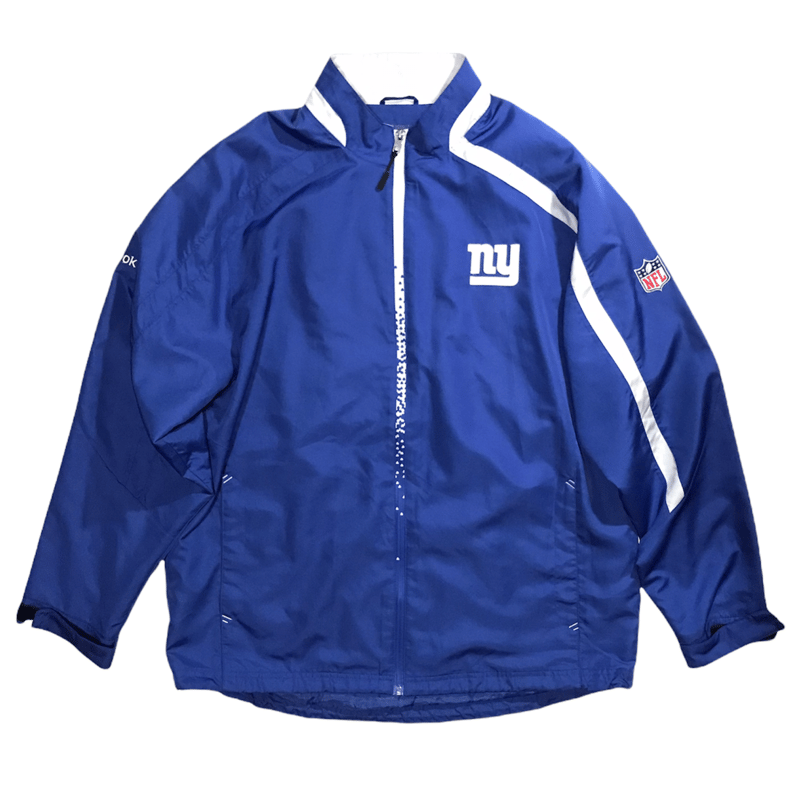 NFL Reebok New York Giants チームロゴ アウター 中綿 New York Giants “ Reebok NYLON Jkt🏈 Size-L 実