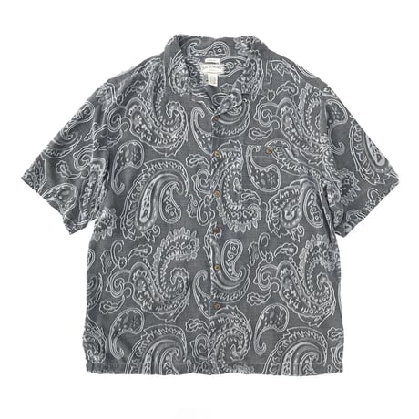 BOCA CLASSICS  Paisley Shirt   RAYON × SILK  Size-L