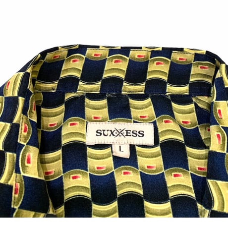 🪲SUXESS POLYESTER SHIRT size L