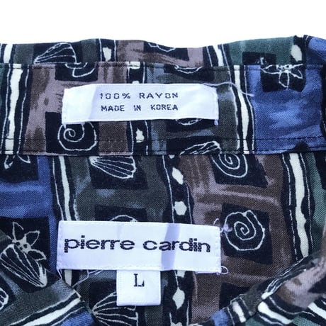 pierre Cardin 100% RAYON Shirt size-L