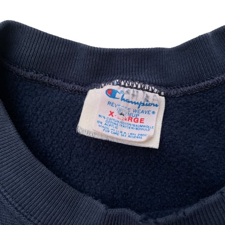 80s Champion Reverse Weave Size-XL NAVY NO.1