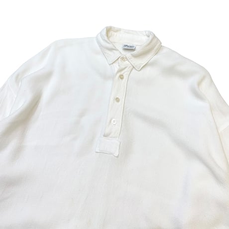CP SHADES RAYON L/S POLO SHIRT size M〜L程