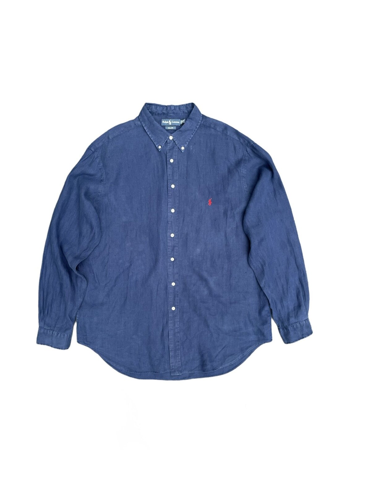 Polo Ralph Lauren 100%Linen L/s B.D Shirt Size2XLT