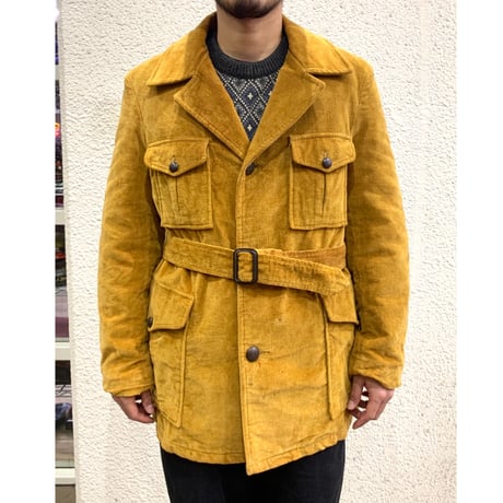 60-70's Weathercaster Fur Liner Jacket size M〜L程