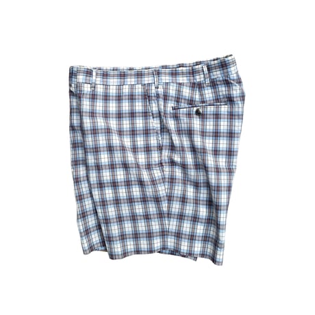 HARRIS Casual Check Shorts Size-L程 MADE IN USA90s~
