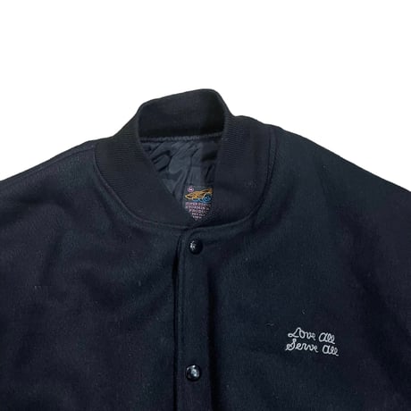HARD ROCK CAFE NewYork Varsity Jkt Size-M MADE IN USA 90s~