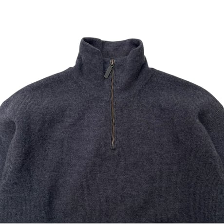 Timberland Half Zip 100%wool Knit Size-L