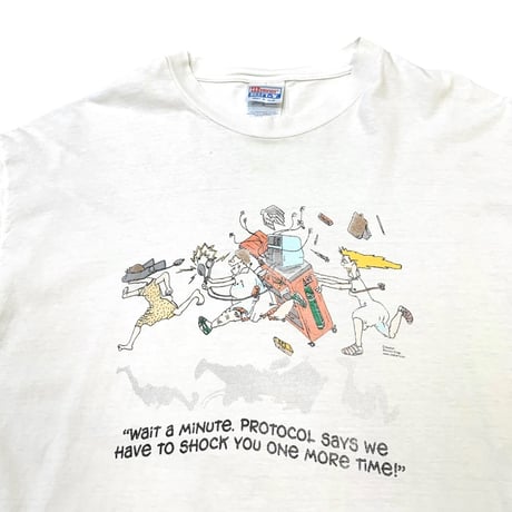 90-00's PROTOCOL T-SHIRT size XL〜XXL
