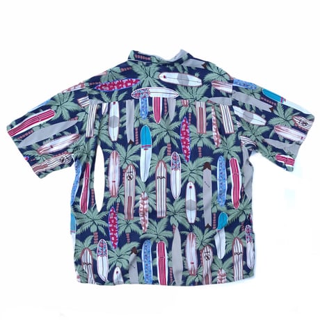 Reyn Spooner Hawaii Shirts Size-L 100%RAYON ~90s