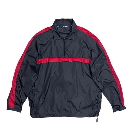 POLO GOLF NYLON Pullover Jkt Size-L Packable