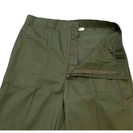 DEAD STOCK 70-80's U.S.ARMY BAKER PANTS (POLYESTER×COTTON) size 36,38inch
