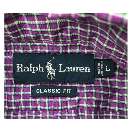 Polo Ralph Lauren B.D S/s Shirt Size-L “CLASSIC FIT”