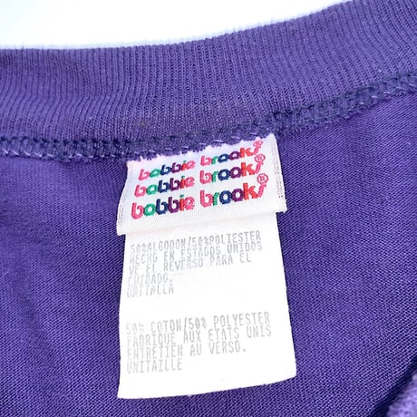 bobbie brooks t-shirt made in usa size L〜XL程