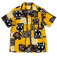 COTTON ALOHA SHIRT MADE IN HAWAII size S〜M程