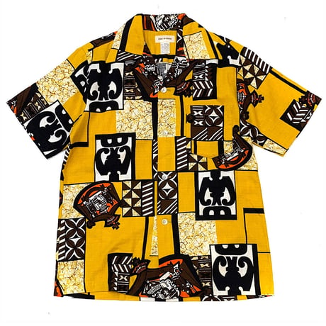 COTTON ALOHA SHIRT MADE IN HAWAII size S〜M程