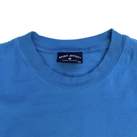 “ SPIRIT JERSEY “ L/s Tee Size XS~XL Off Blue.Navy.Orange.Black.Light Blue.Khaki.Blue