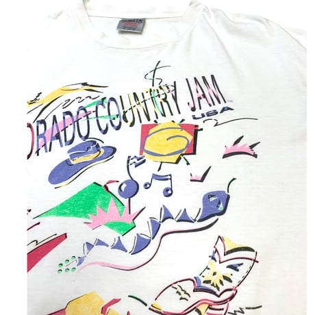 90's COLORADO COUNTRY JAM T-SHIRT size XL