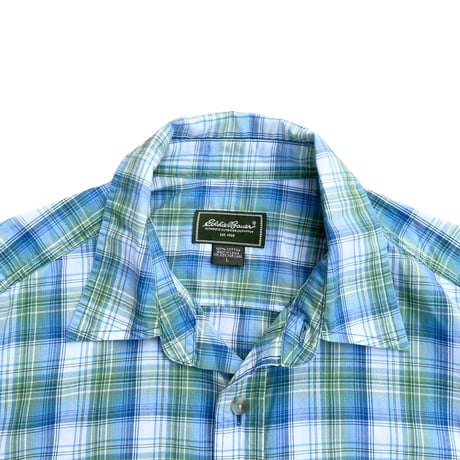 Eddie Bauer Box S/s Shirt Size-L