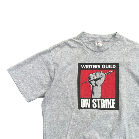 WRITERS GUILD ON STRIKE Size-L No.① NO.② MADE IN USA
