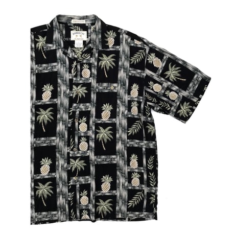 BAMBOO CAY🌿  RAYON Aloha Shirt  Size-L