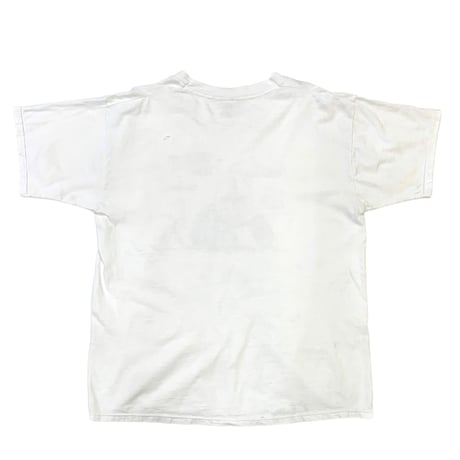 90-00's GTE VISA DOG DAMAGED T-SHIRT size XL